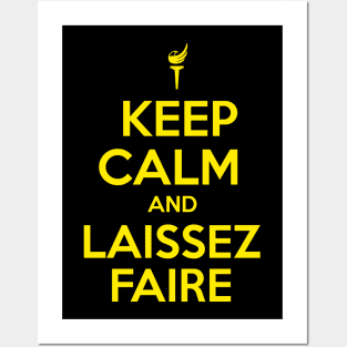 Keep Calm and Laissez Faire Posters and Art